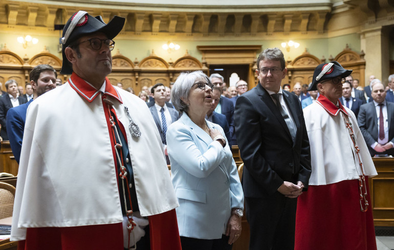 Elisabeth Baume-Schneider: «L'Eglise a sa place dans la société»